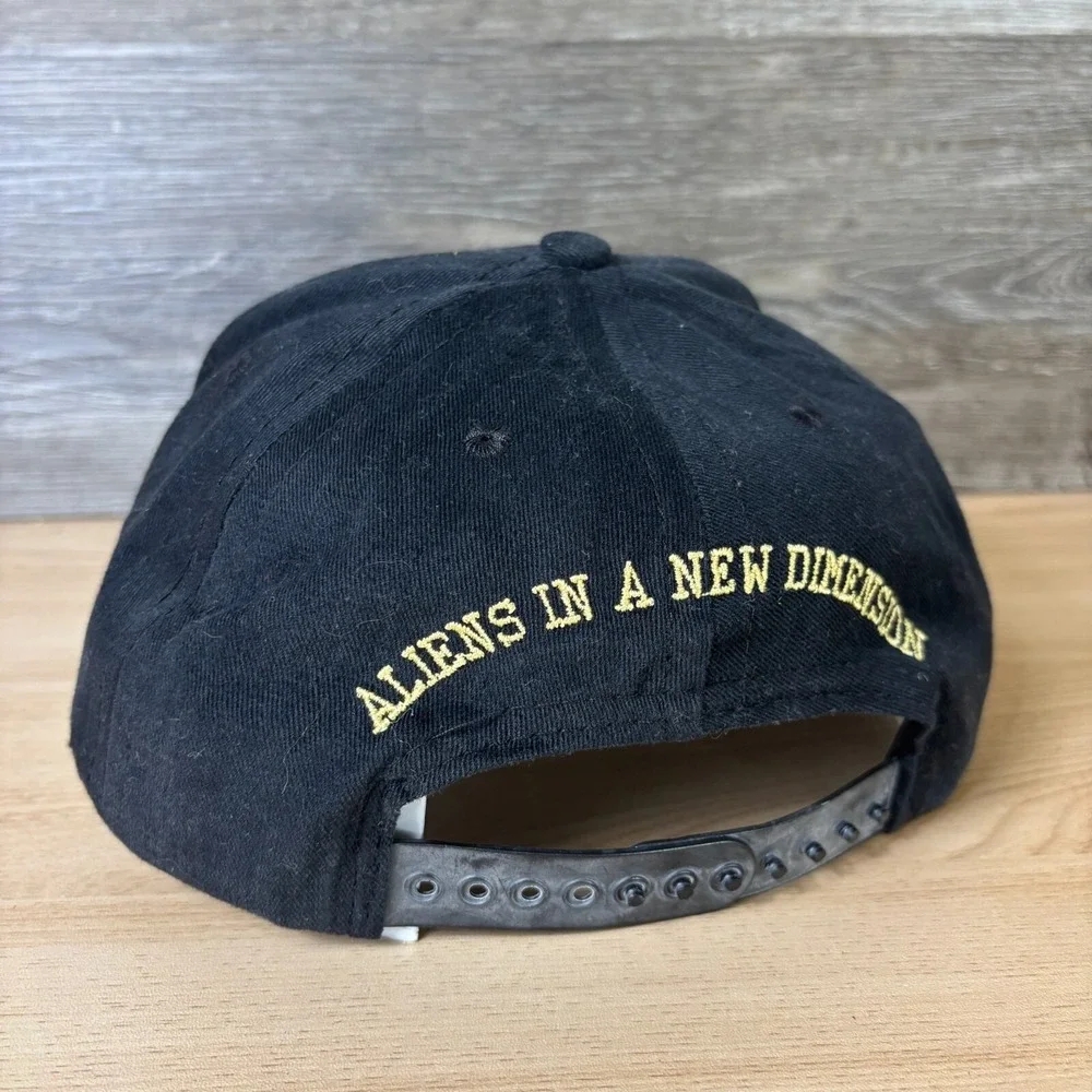 Vintage 3rd Rock From The Sun‎ Hat Snapback Black TV Promo Aliens New Dimension